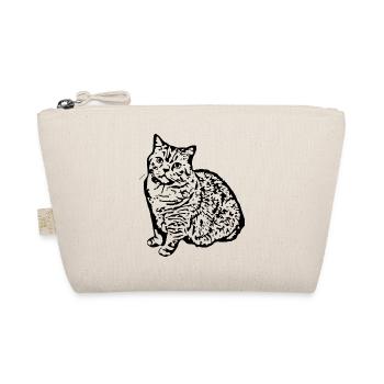 British Shorthair Chat Noir Chat Chaton - Trousse biologique - nature - Devant