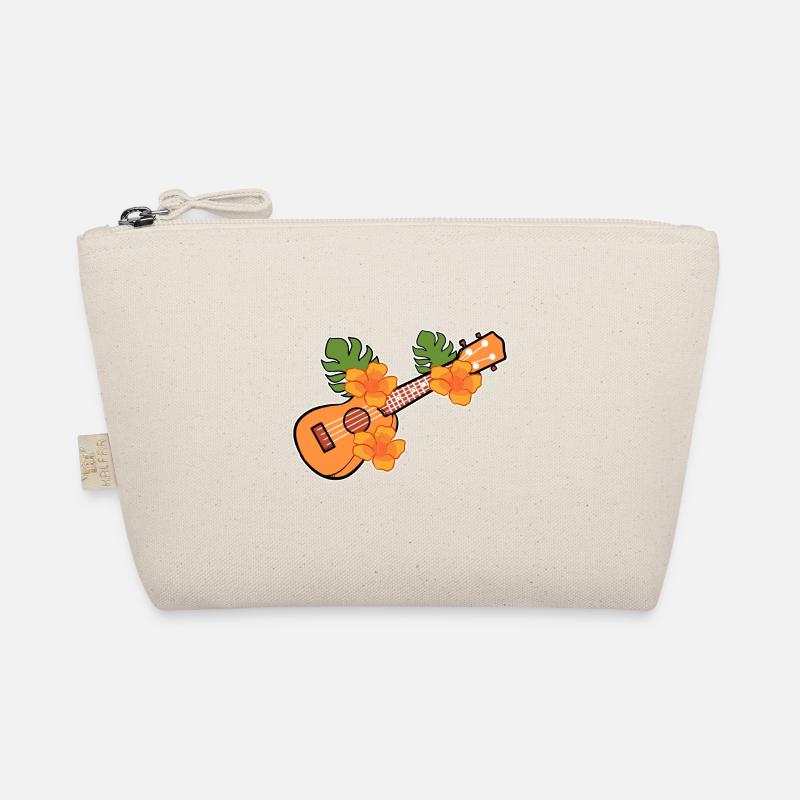 Ukulele - Bio-Täschchen - Natur