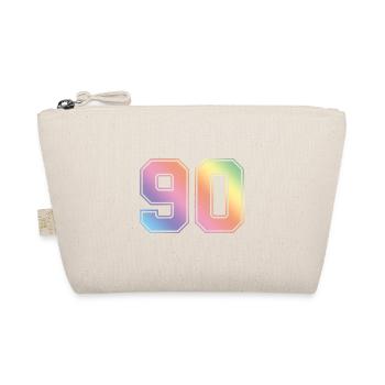 90 Number Colorful - Organic Pouch - nature - Front