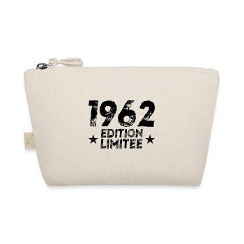 1962 Limited Edition Geburtstagsgeschenk!! - Bio-Täschchen - Natur - Vorne