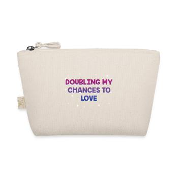 Doubler mes chances d’aimer Bisexuel LGBTQ Bi - Trousse biologique - nature - Devant