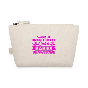 LD Work Obstetrician Obstetrician Gift - Organic Pouch - nature - Front