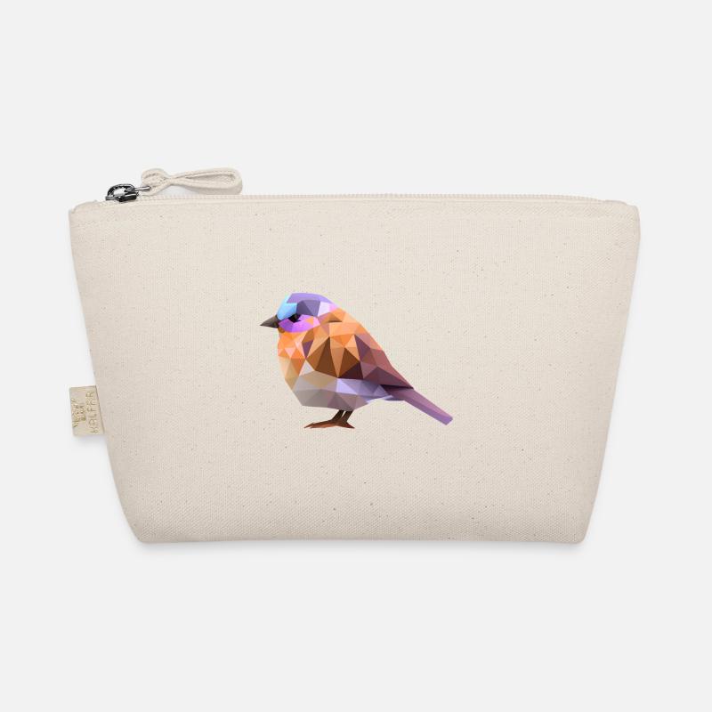 Polygon Vogel Design Bio-Täschchen