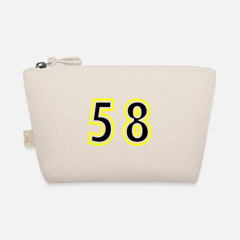 58 Number College Organic Pouch