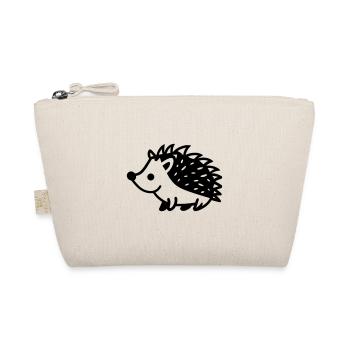 Igel - Bio-Täschchen - Natur - Vorne