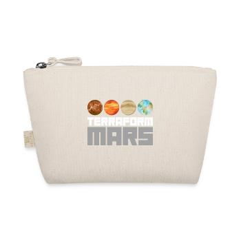 Occupy Mars Terraforming Retro Aeronautics Space - Organic Pouch - nature - Front