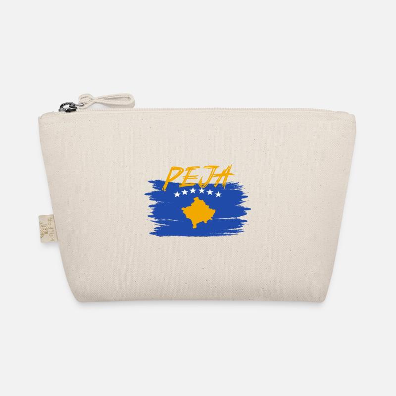 Peja 03 Peje Albanien Kosovo Geschenk Design - Bio-Täschchen - Natur
