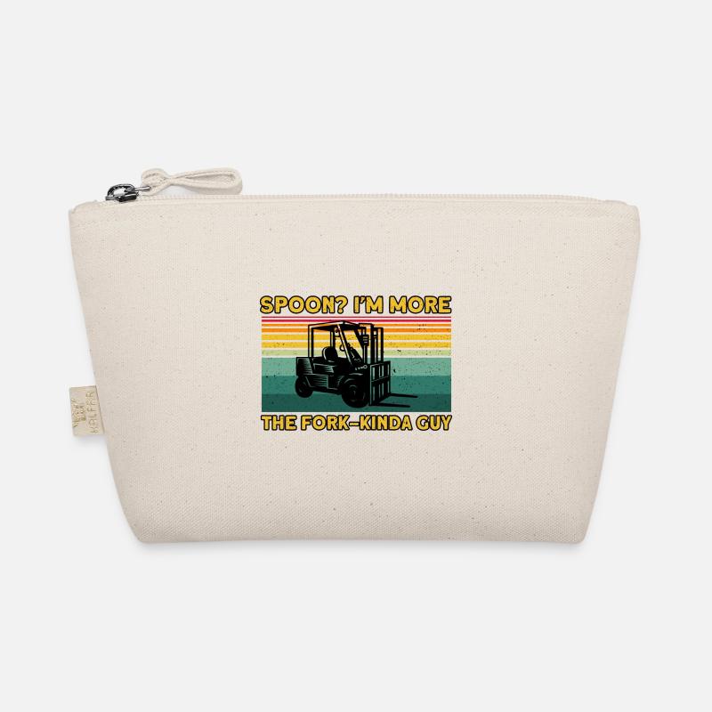 Gabelstaplerfahrer Gabel-Kinda Kerl Geschenk Bio-Täschchen