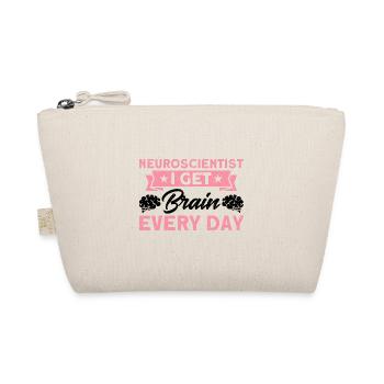 Neurobiologie Neurowissenschaftler Geschenk - Bio-Täschchen - Natur - Vorne