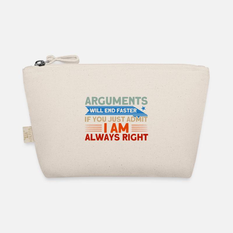 Ironie Sarkasmus Sarkastisch Geschenk Bio-Täschchen