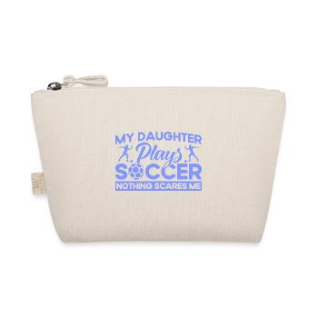 Mother Sports Fan Football Gift - Organic Pouch - nature - Front