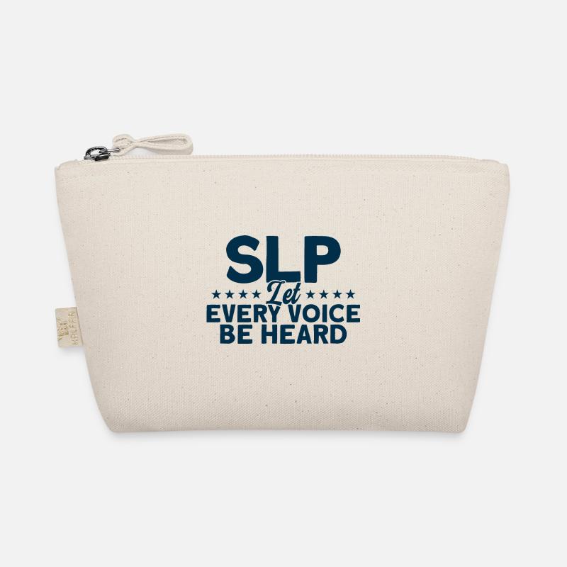 Speech therapist Therapy assistant speech therapy Geschen Organic Pouch