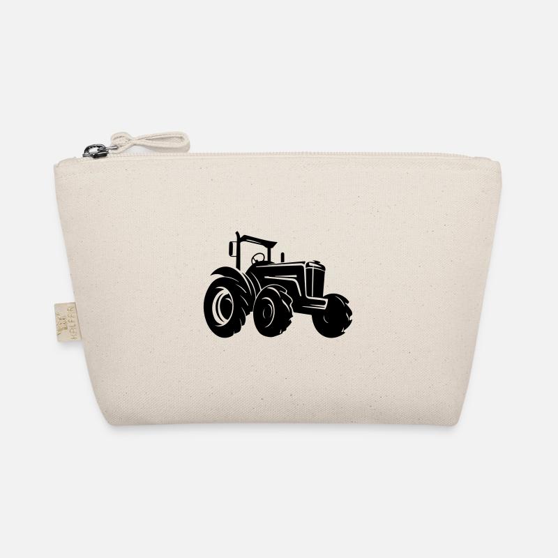 Traktor Bauer Farmer Symbol Bio-Täschchen