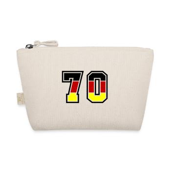 70 Zahl Symbol Germany - Bio-Täschchen - Natur - Vorne