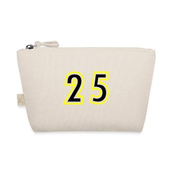 25 Number College - Organic Pouch - nature - Front
