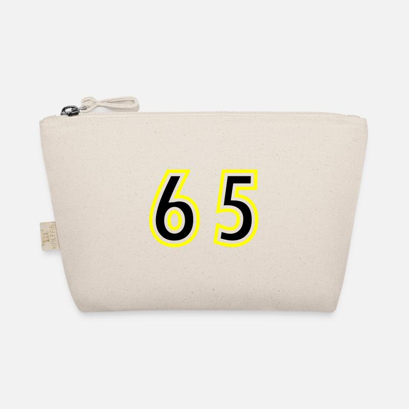 65 Number College Organic Pouch