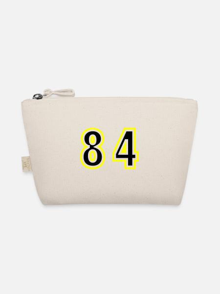 84 Number College - Organic Pouch - nature - Front