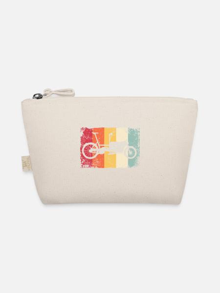 Lastenfahrrad Lastenrad Cargo Bike Cargobike - Organic Pouch - nature - Front