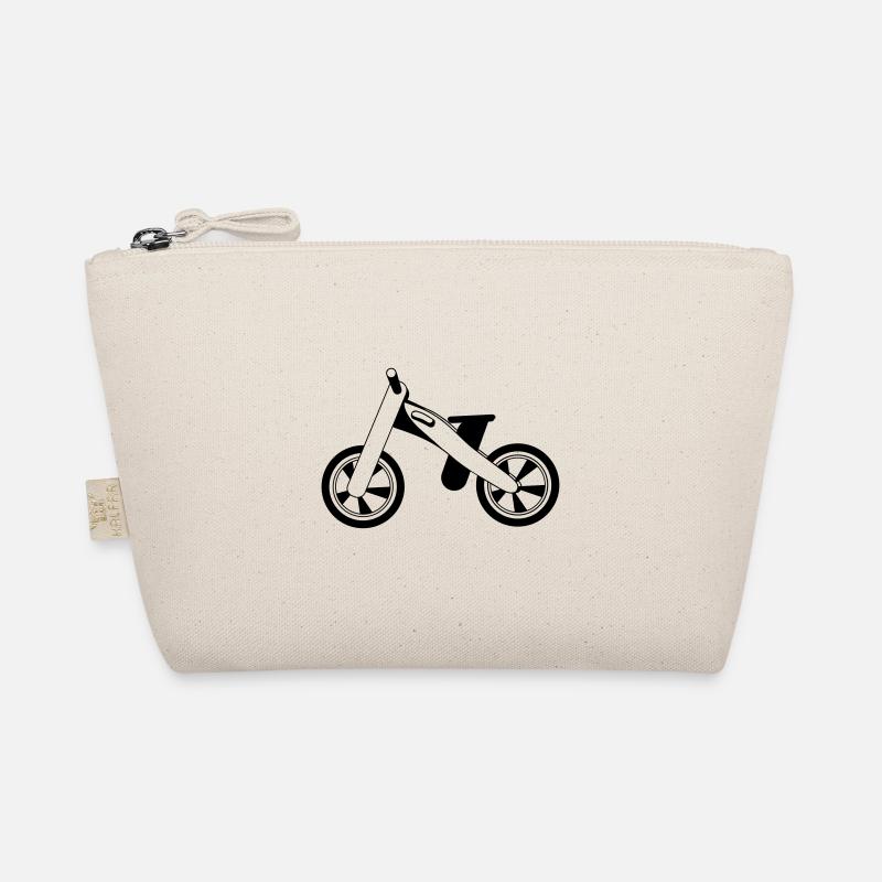 Laufrad Kinderfahrrad Kinderrad Farbe Wählbar - Bio-Täschchen - Natur