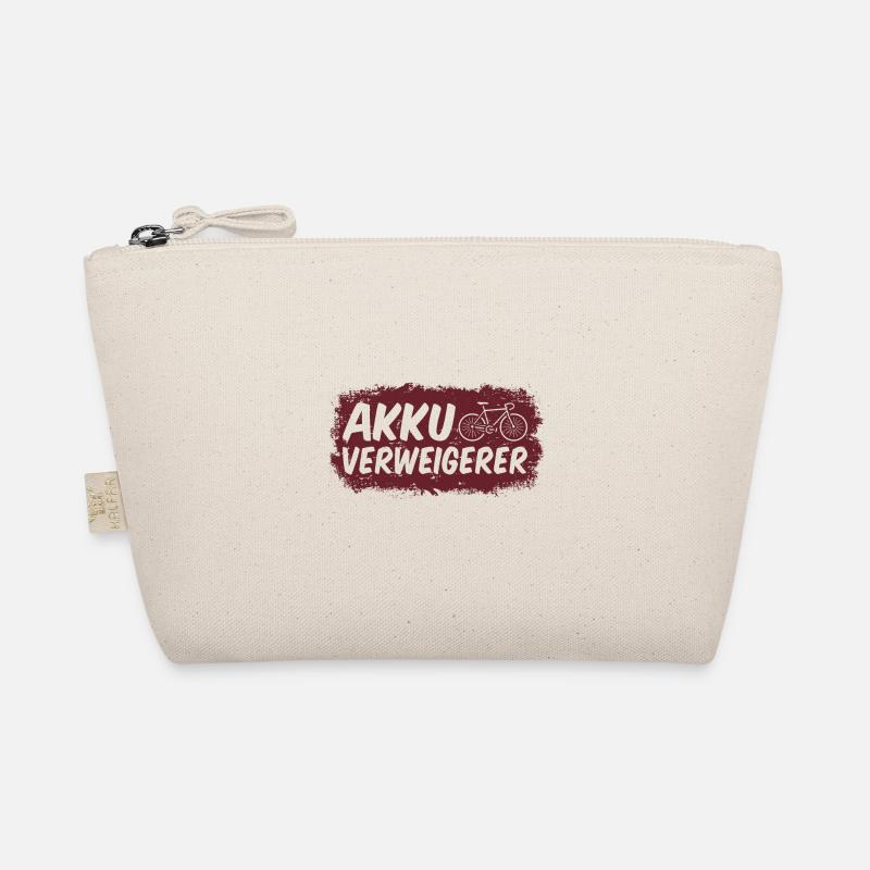 Fahrradfahrer Akkuverweigerer Bio-Täschchen
