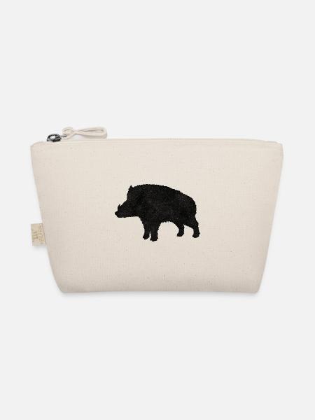 Wild boar - Organic Pouch - nature - Front