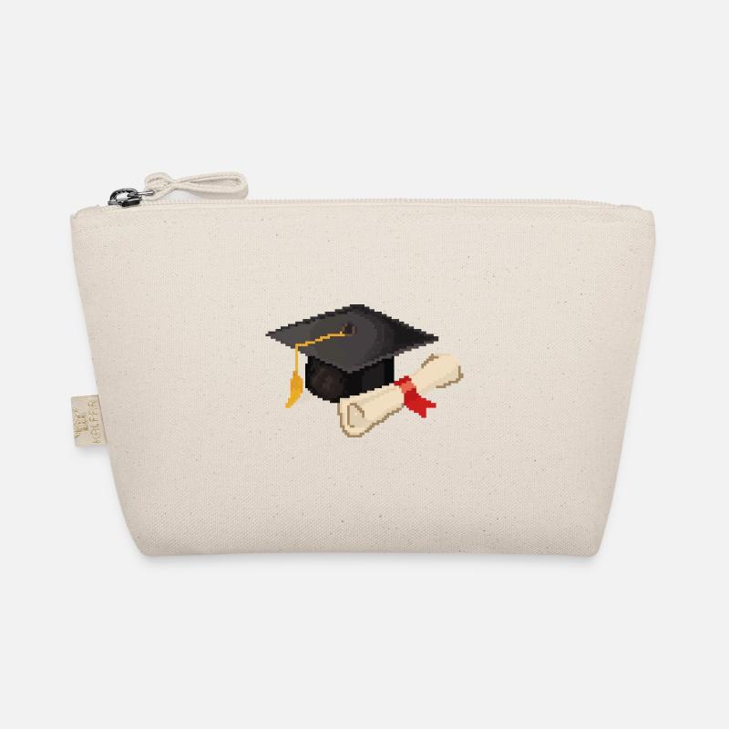 Rétro Pixel Uni Degré Trousse biologique