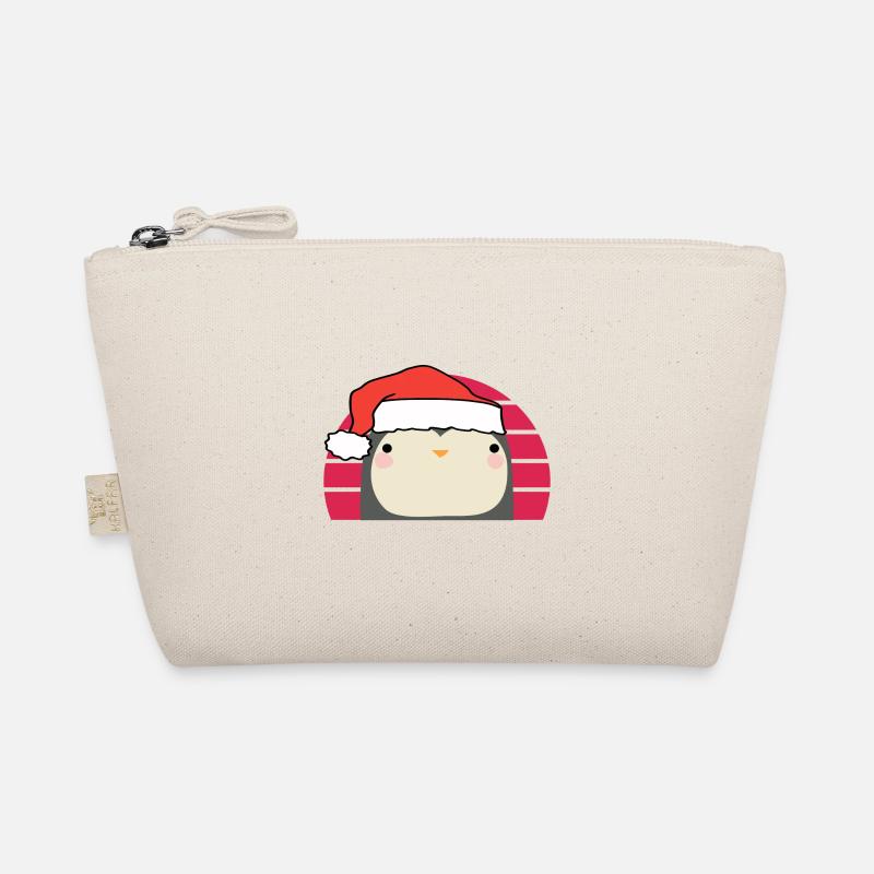 Christmas Penguin Organic Pouch