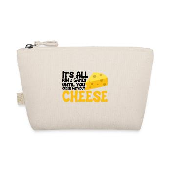 Gouda cheese design for Gouda Fnas and Charcuterie - Organic Pouch - nature - Front