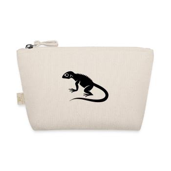 Lizard - Organic Pouch - nature - Front