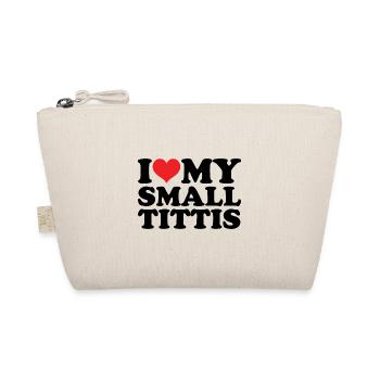 Petits seins Titties Tits seins Poitrine Satire - Trousse biologique - nature - Devant