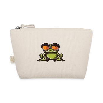Grenouille Drôle Cool - Trousse biologique - nature - Devant