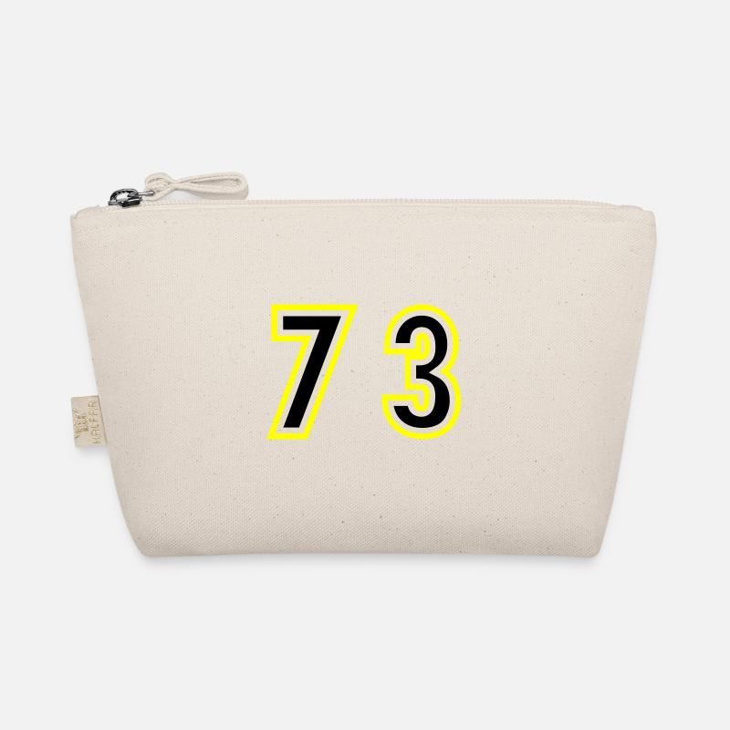 73 Number College Organic Pouch