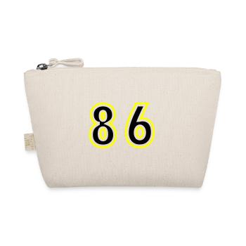 86 Number College - Organic Pouch - nature - Front