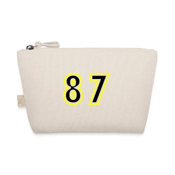 87 Number College - Organic Pouch - nature - Front
