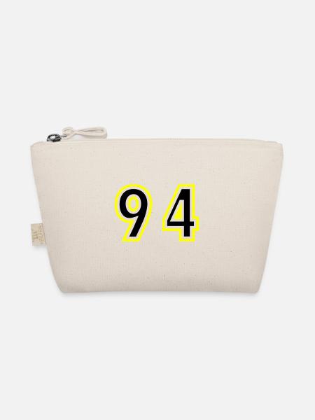 94 Number College - Organic Pouch - nature - Front