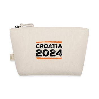 Croatia 2024 Quote - Organic Pouch - nature - Front