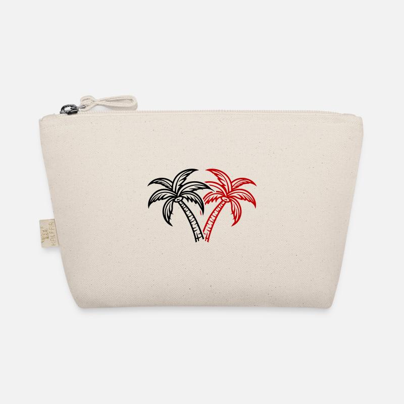 Palm Tree Island Icône Été Trousse biologique