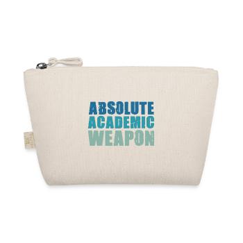 Studenten Absolute Academic Weapon - Bio-Täschchen - Natur - Vorne