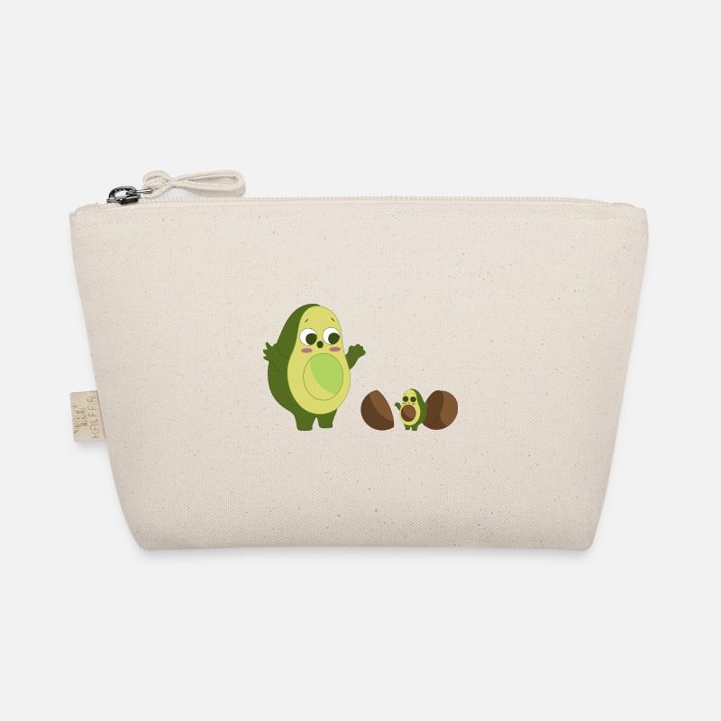 Avocado alien vegan essen Geschenk Bio-Täschchen