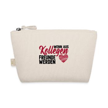 Abschiedsgeschenk Kollegen Jobwechsel - Bio-Täschchen - Natur - Vorne