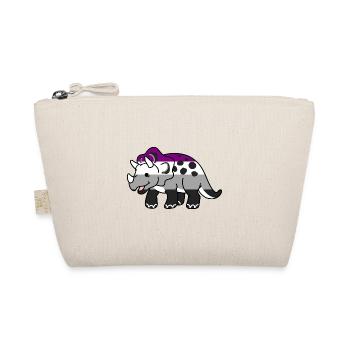 Tricératops asexuels Ace Pride - Trousse biologique - nature - Devant