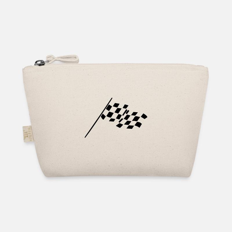 Chequered flag Organic Pouch