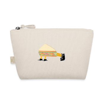 Sandwich Bodybuilding Fitness Gym Cadeau - Trousse biologique - nature - Devant