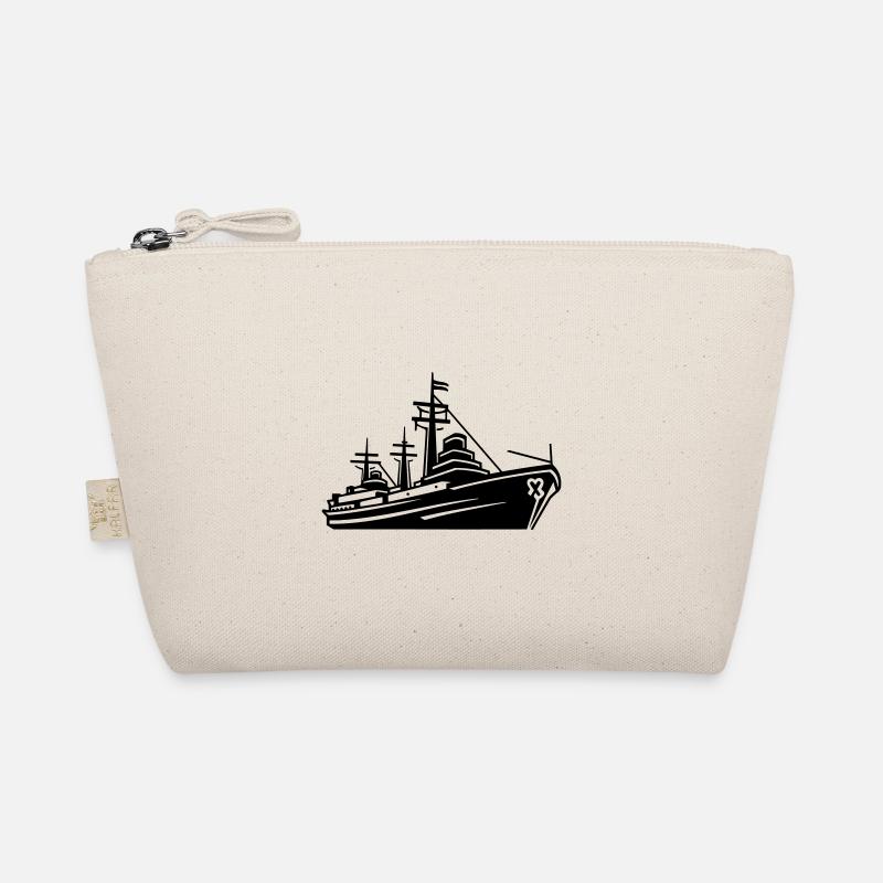 combat boat Organic Pouch