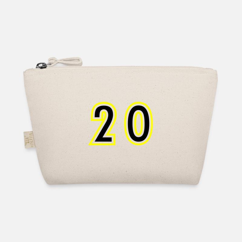 20 Number College Organic Pouch