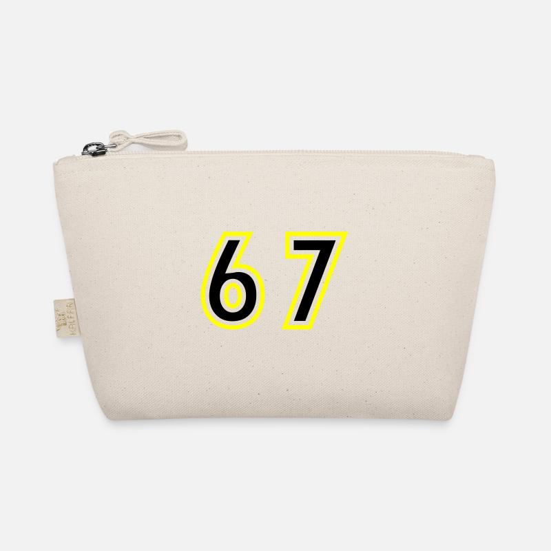 67 Zahl College Bio-Täschchen