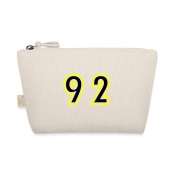 92 Number College - Organic Pouch - nature - Front