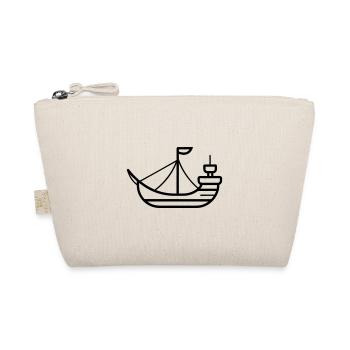 Pirate ship - Organic Pouch - nature - Front