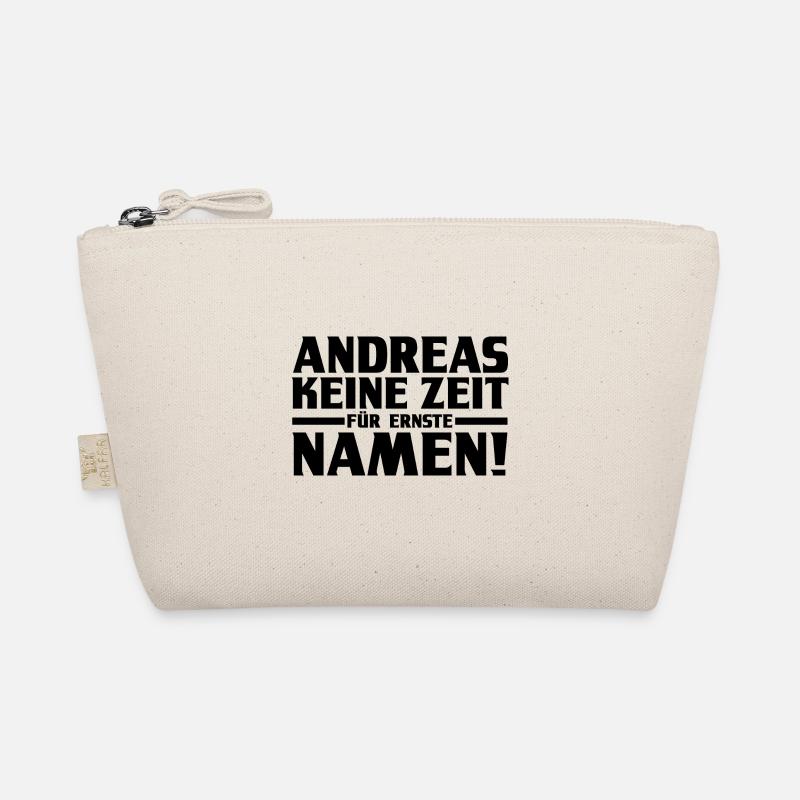First name Andreas Organic Pouch