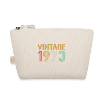Belle Vintage 1973 Anniversaire Design - Trousse biologique - nature - Devant